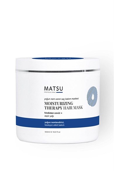 MATSU Moisturizing Therapy Hair Mask Nemlendirici Saç Maskesi 500 mlMaske