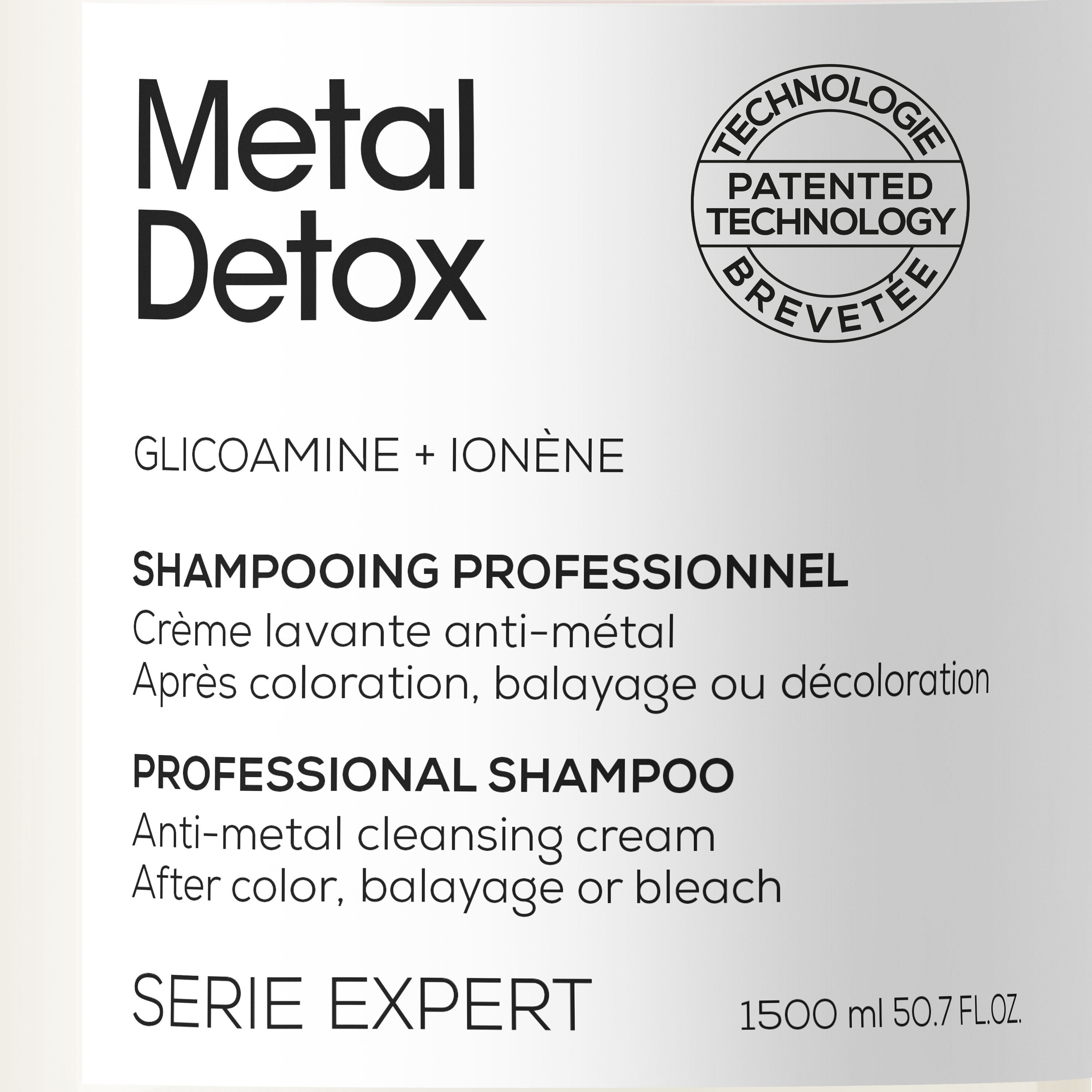 Metal Detox Anti-Breakage Shampoo for Color-Treated and Highlighted Hair 1500 ml