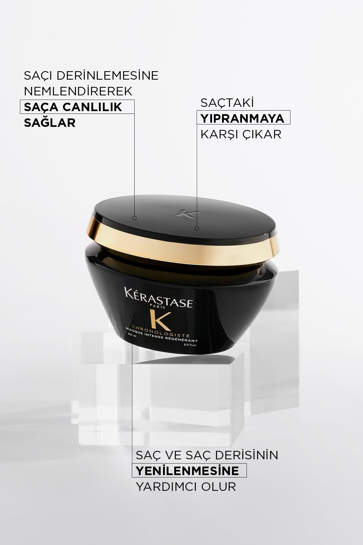 Kerastase Yeni Chronologiste Intense Regenerant Canlandırıcı Maske 200ml