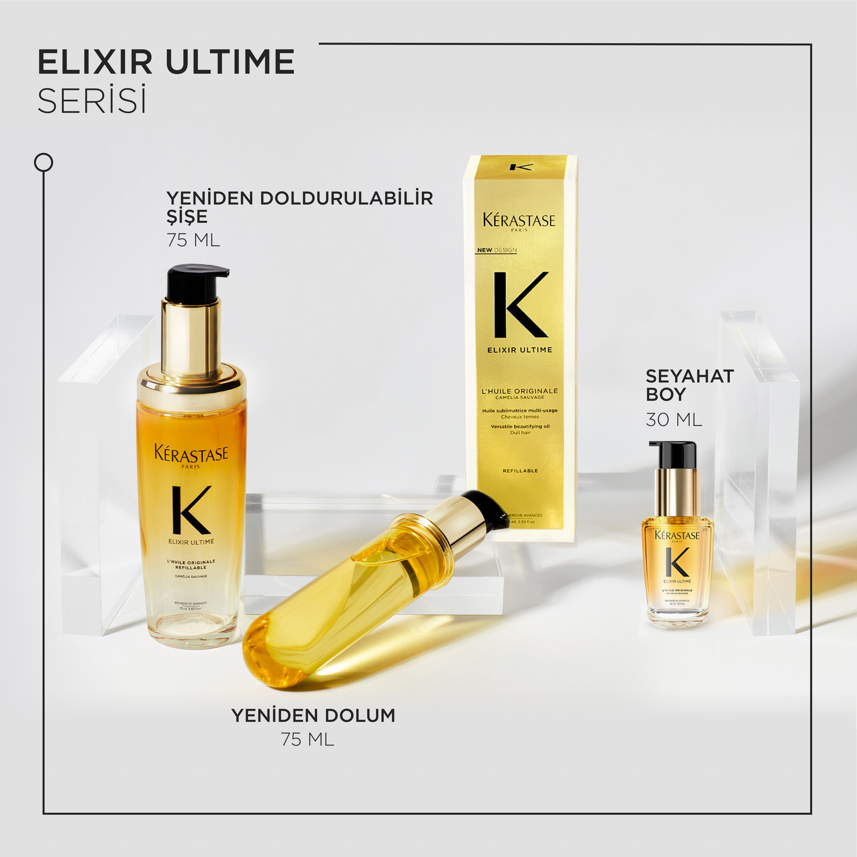 Kerastase Elixir Ultime L'Huile Originale Hair Oil 30 ml