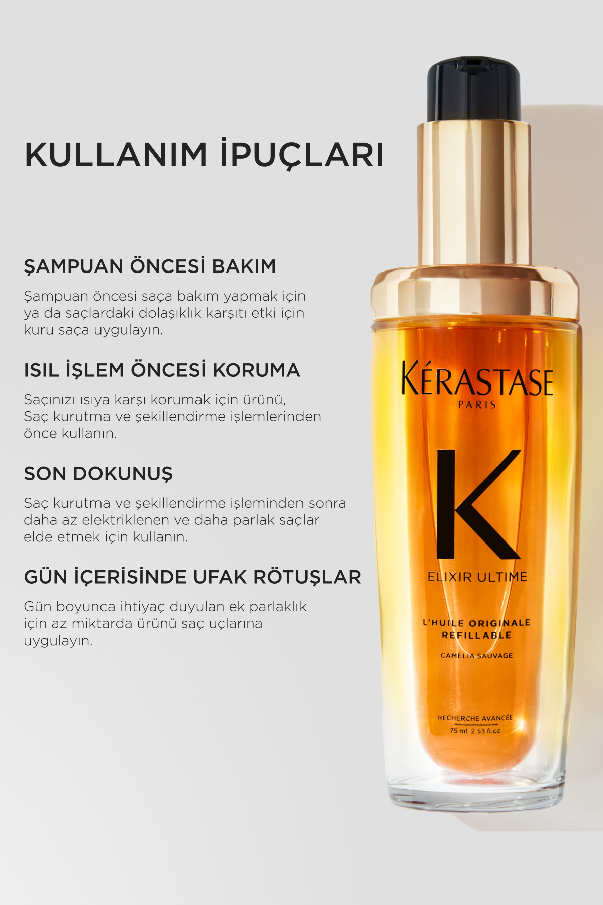 Elixir Ultime Hair Oil Refill