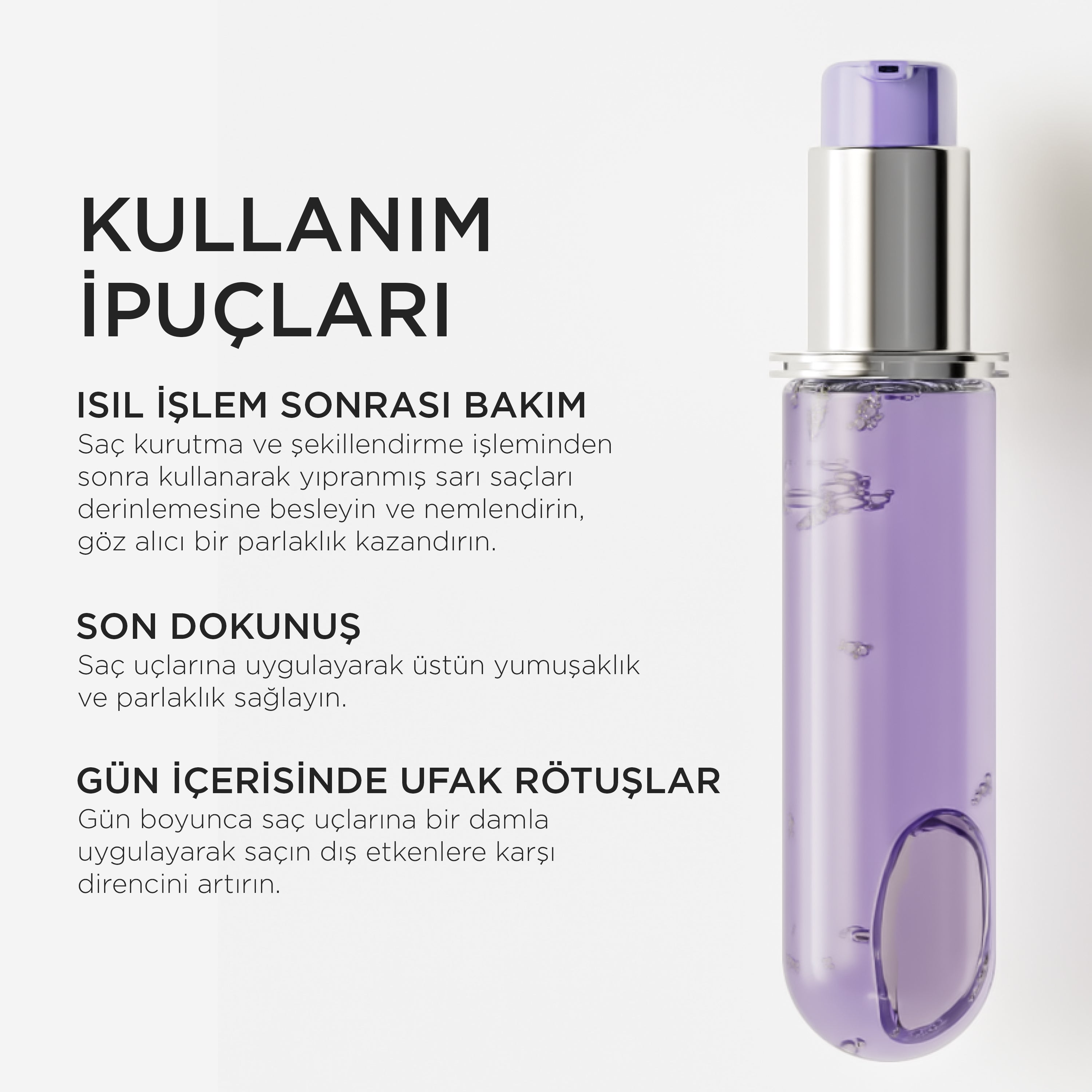 Kerastase Blond Absolu L'Huile Cicagloss Nemlendirici Saç Bakım Yağı Yedek Şişe 75 Ml