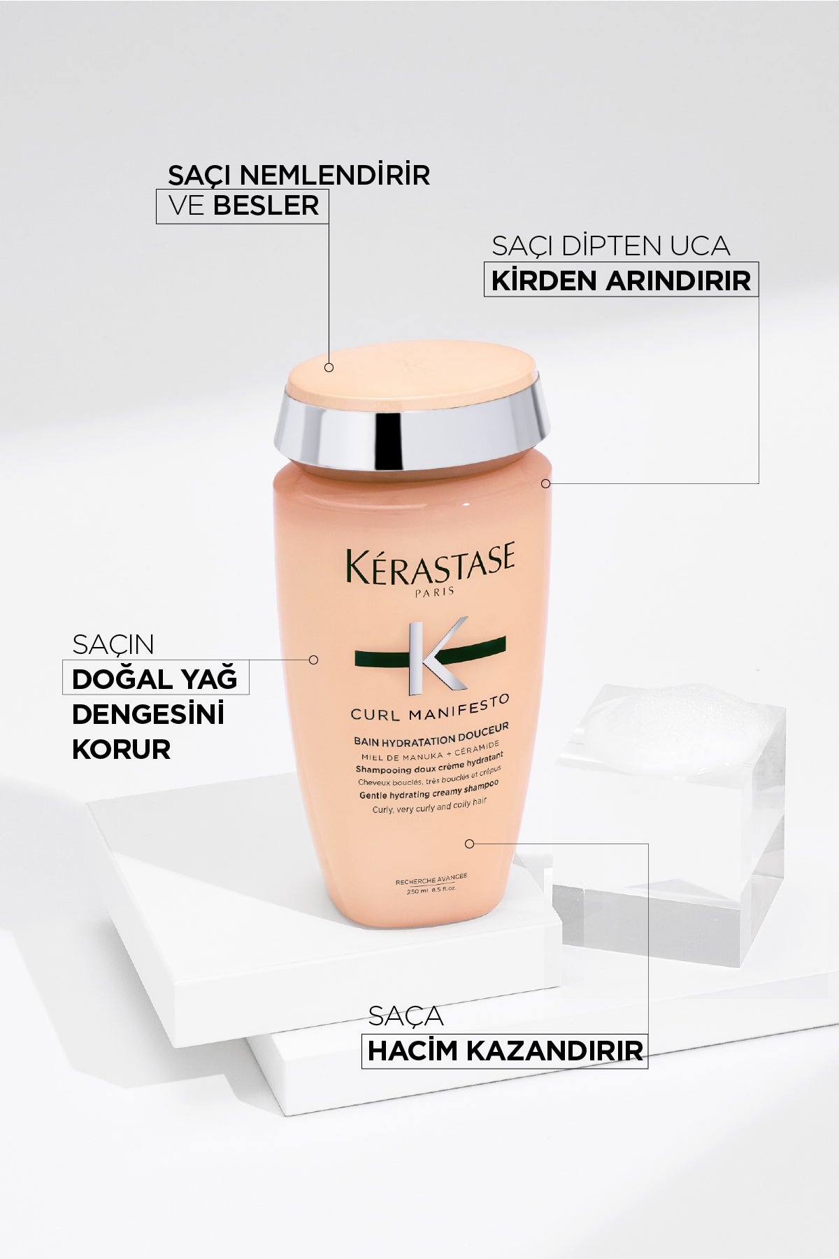 Kerastase Curl Manifesto Hydrating Creamy Shampoo 250ml