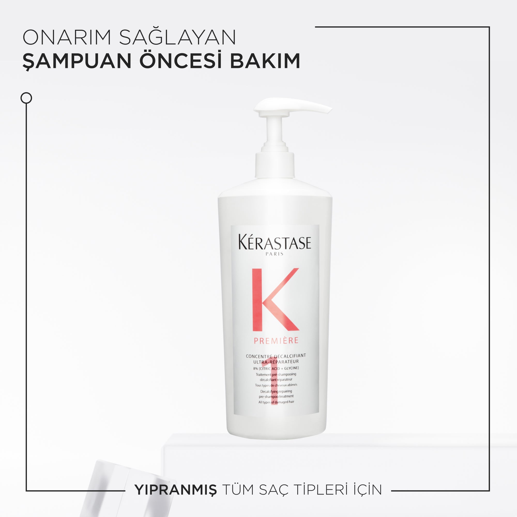 Premiere Concentré Décalcifiant Ultra-Repairing Pre-Shampoo Treatment 1 L