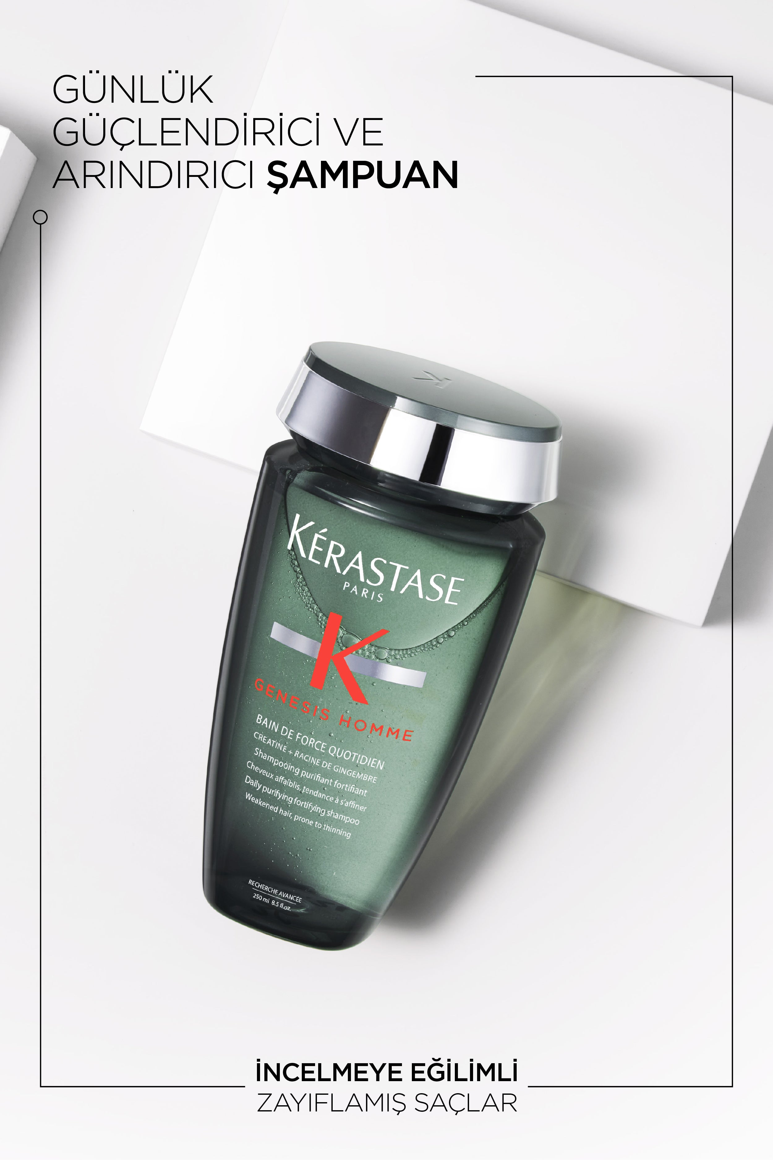Kerastase Genesis Homme Bain De Force Ouotidien Güçlendirici Şampuan 250ml
