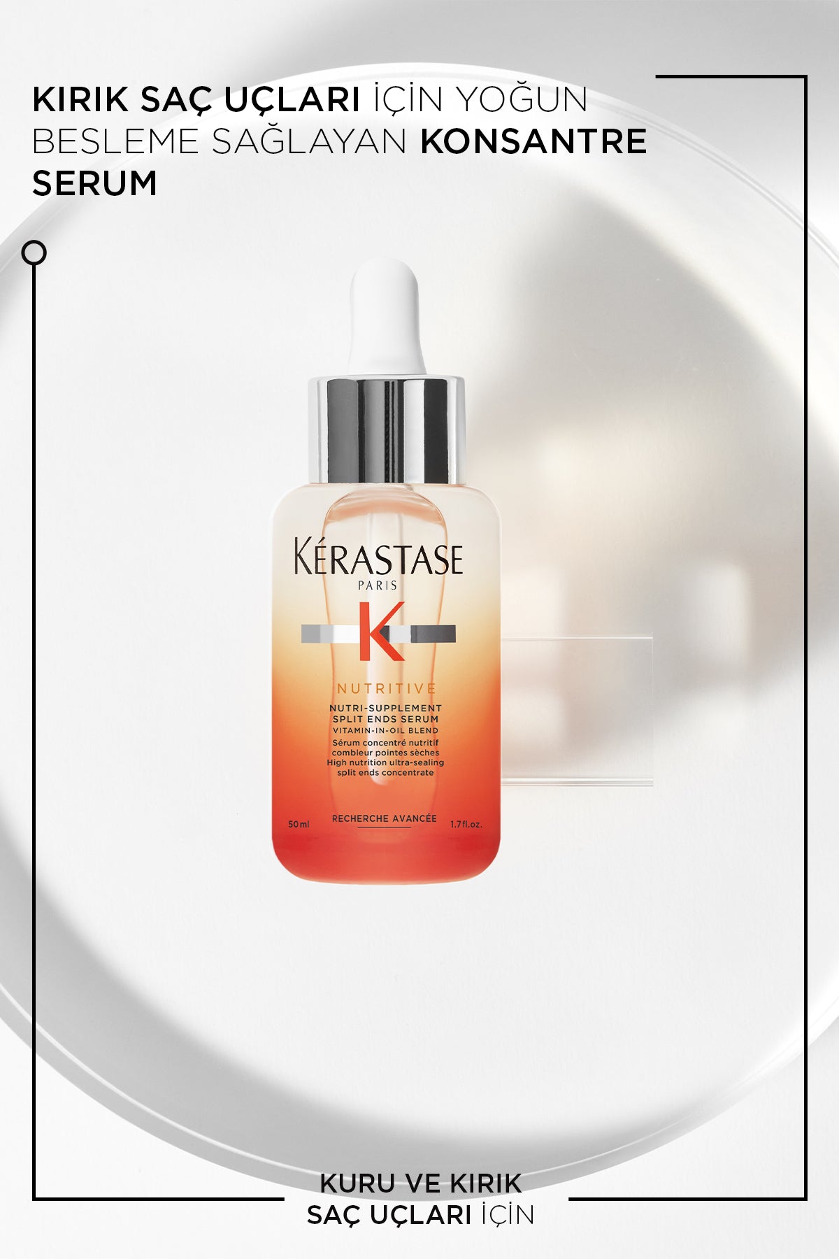 Kerastase Nutritive Nutri-supplement Ultra-Mühürleyici Kırık Uç Serumu 50 ml