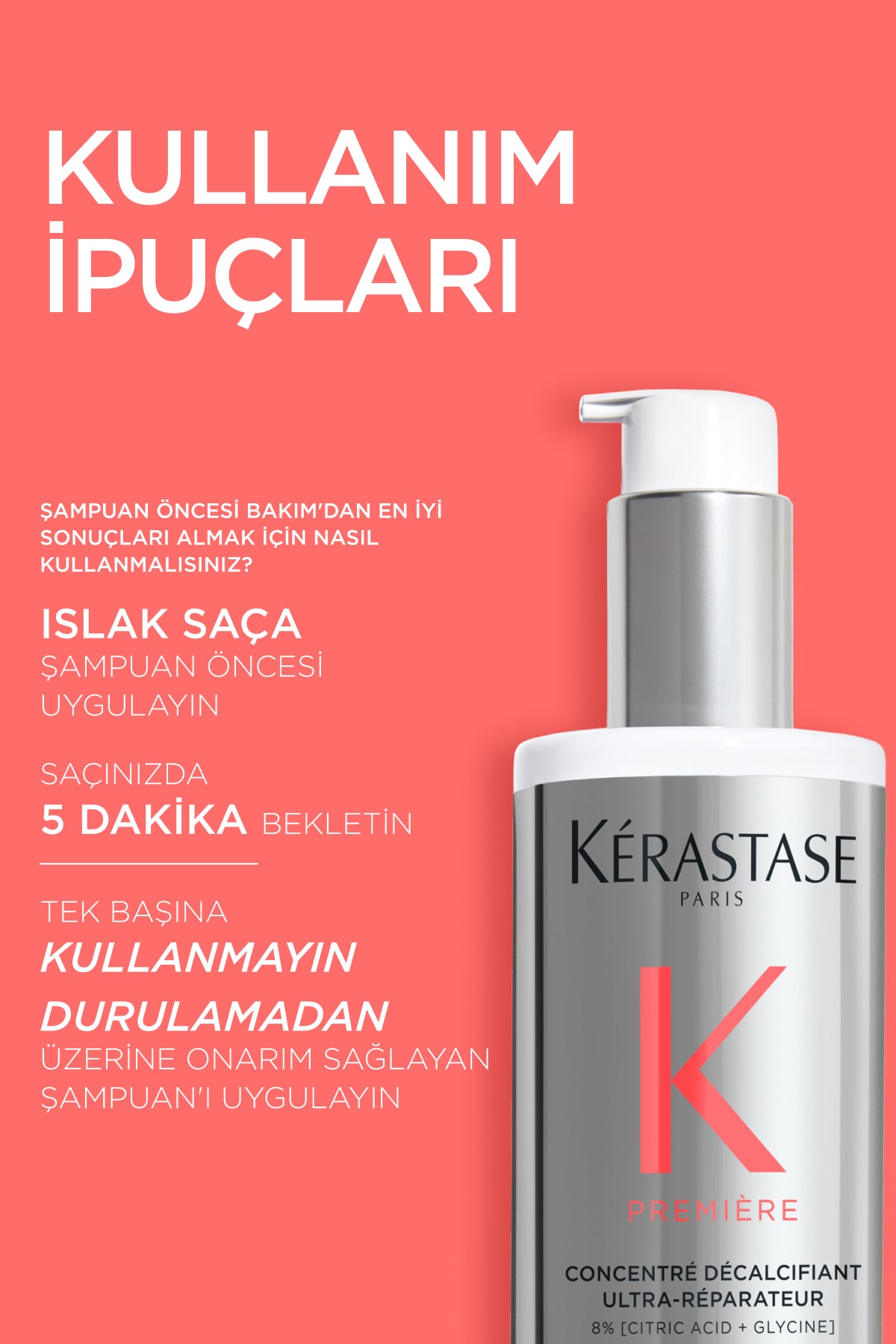 Premiere Concentré Décalcifiant Ultra-Repairing Pre-Shampoo Treatment 1 L