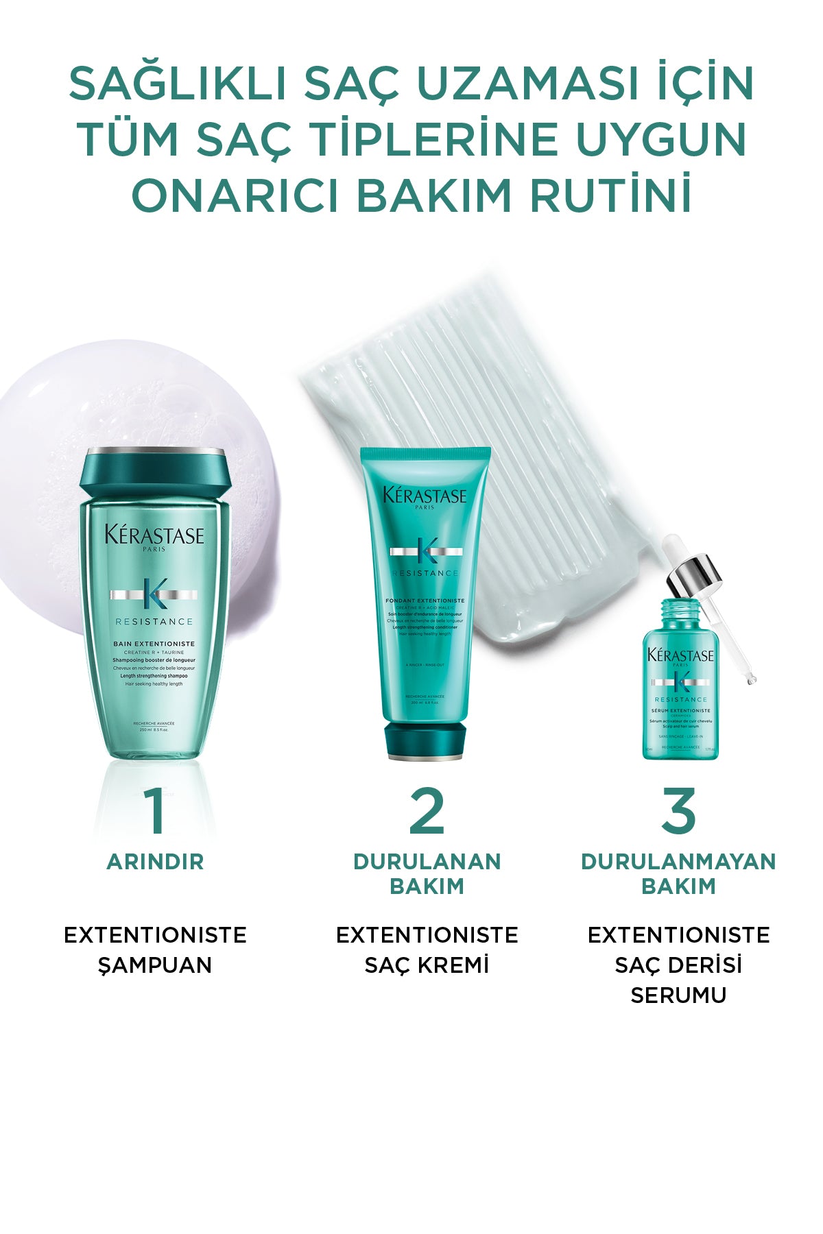 Kerastase Resistance Fondant Extentioniste Restorative Conditioner for Longer and Stronger Hair 200ml