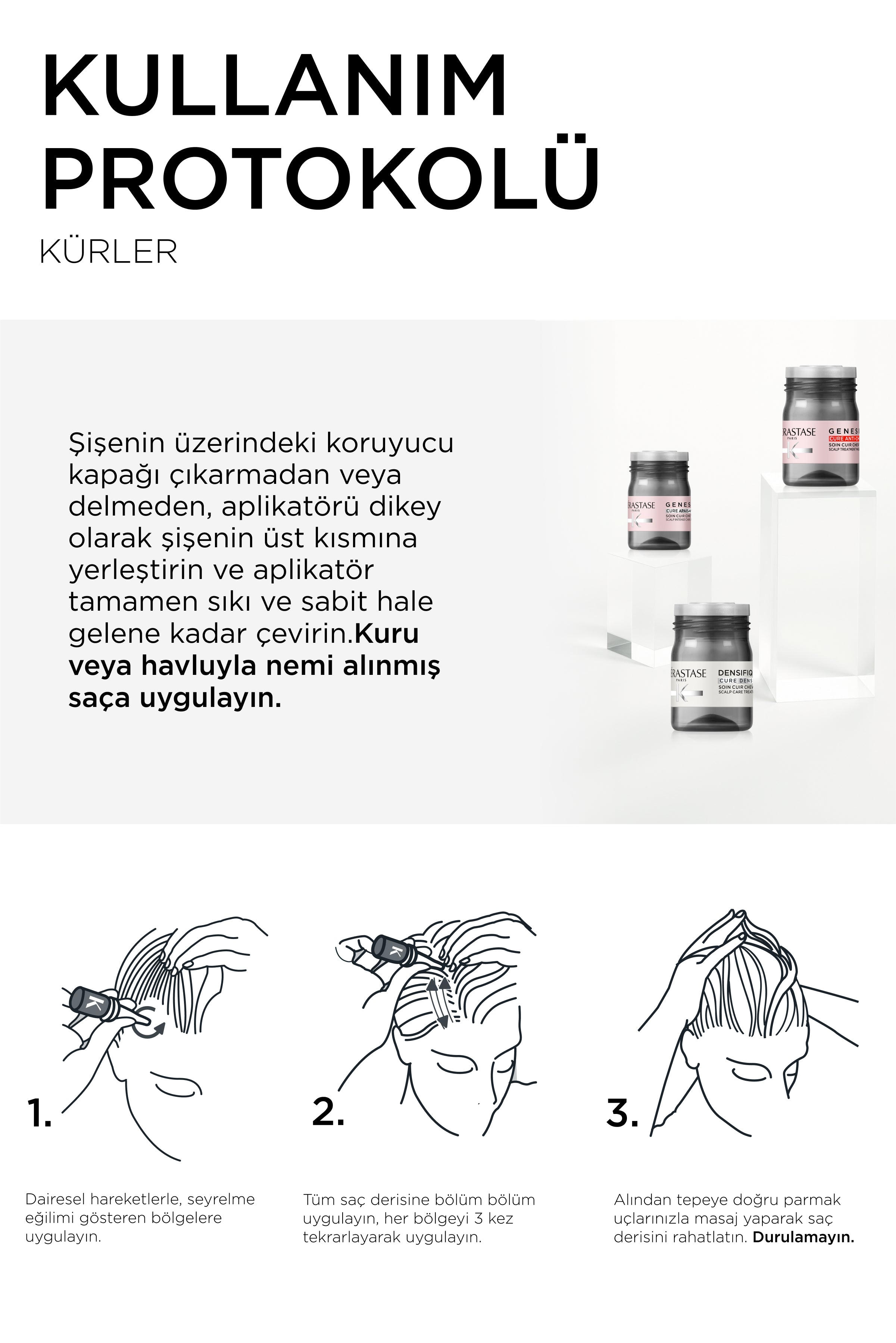 Cure-Antichute Intensive Anti-Hair Loss Treatment 10*6ml