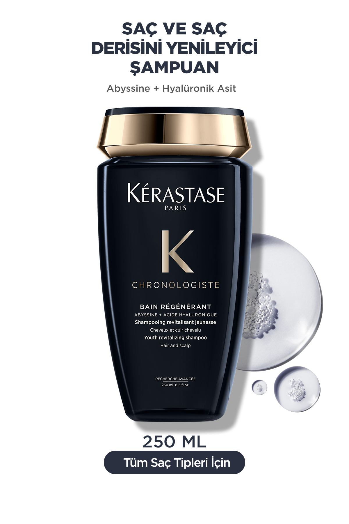 Kerastase Chronologiste Bain Regenerant Canlandırıcı Şampuan 250 Ml