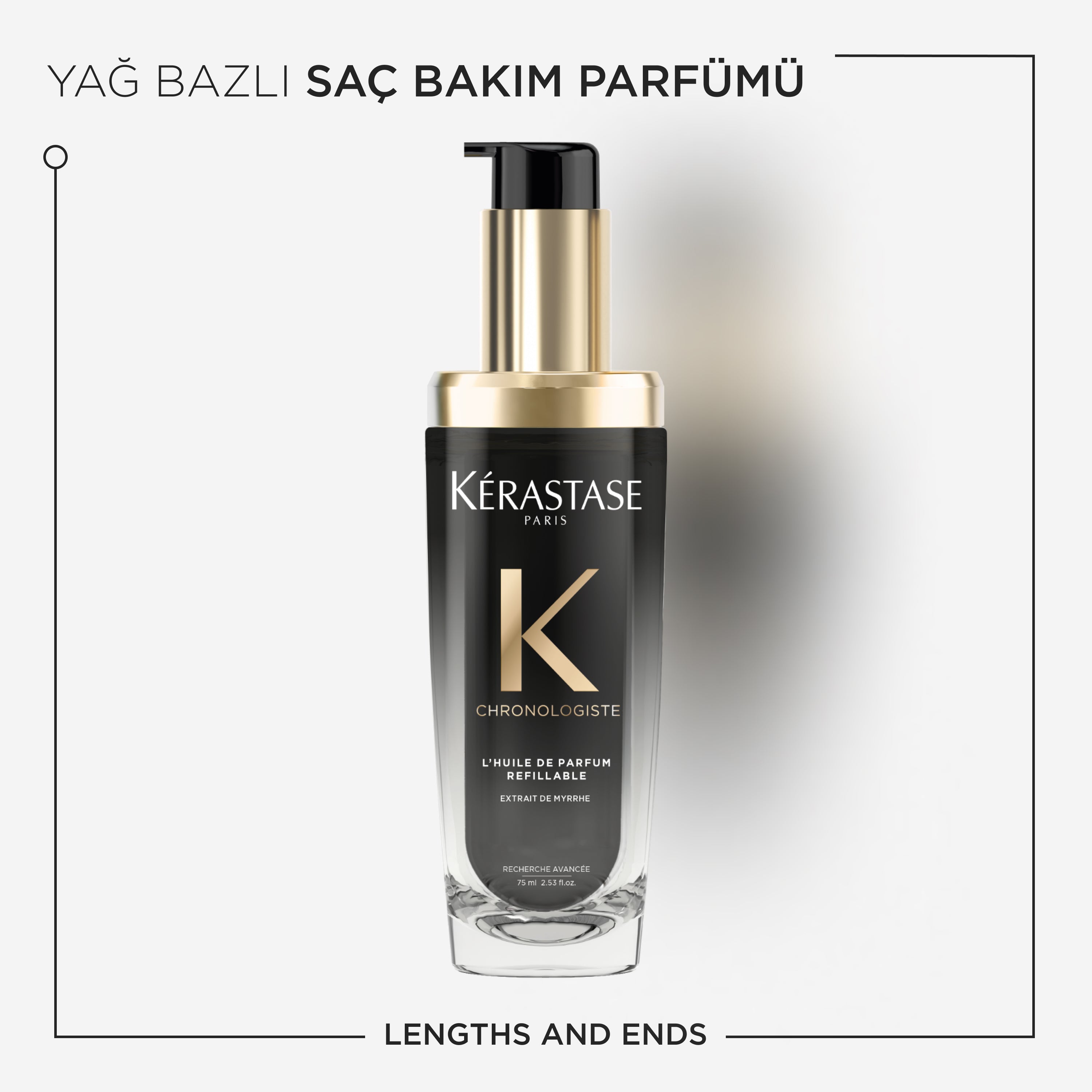 Chronologiste Lhuile De Parfum Canlandırıcı Saç Bakım Yağı 75 ml