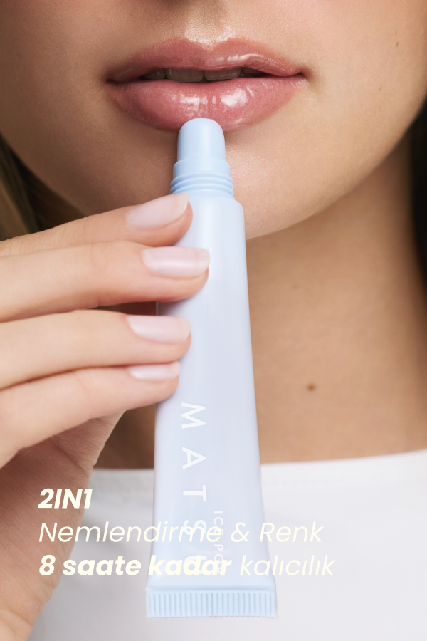 Ice pop| 2in1 Tinted & Moisturizing Glossy Lip Balm 10 ml