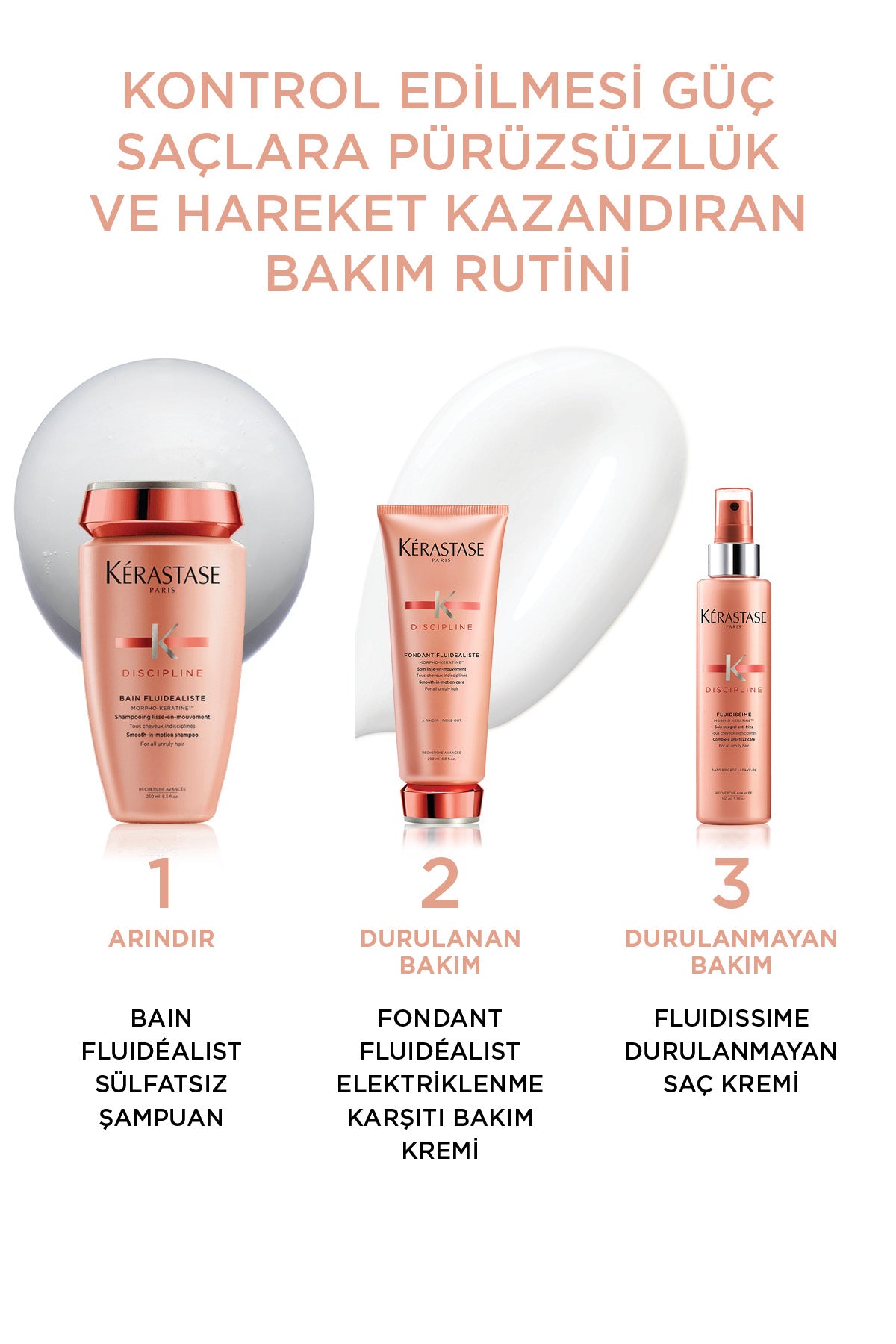 Kerastase Kerastase Discipline Fondant Fluidealiste Canlandırıcı Saç Kremi Discipline Fondant Fluidealiste 200 ml