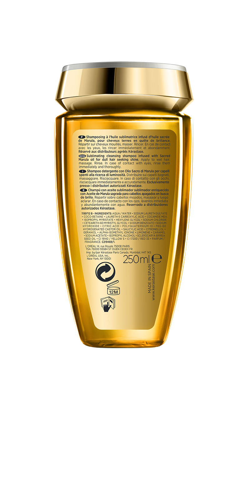 Kerastase Elixir Ultime Parlaklık Şampuanı - Le Bain 250 ml