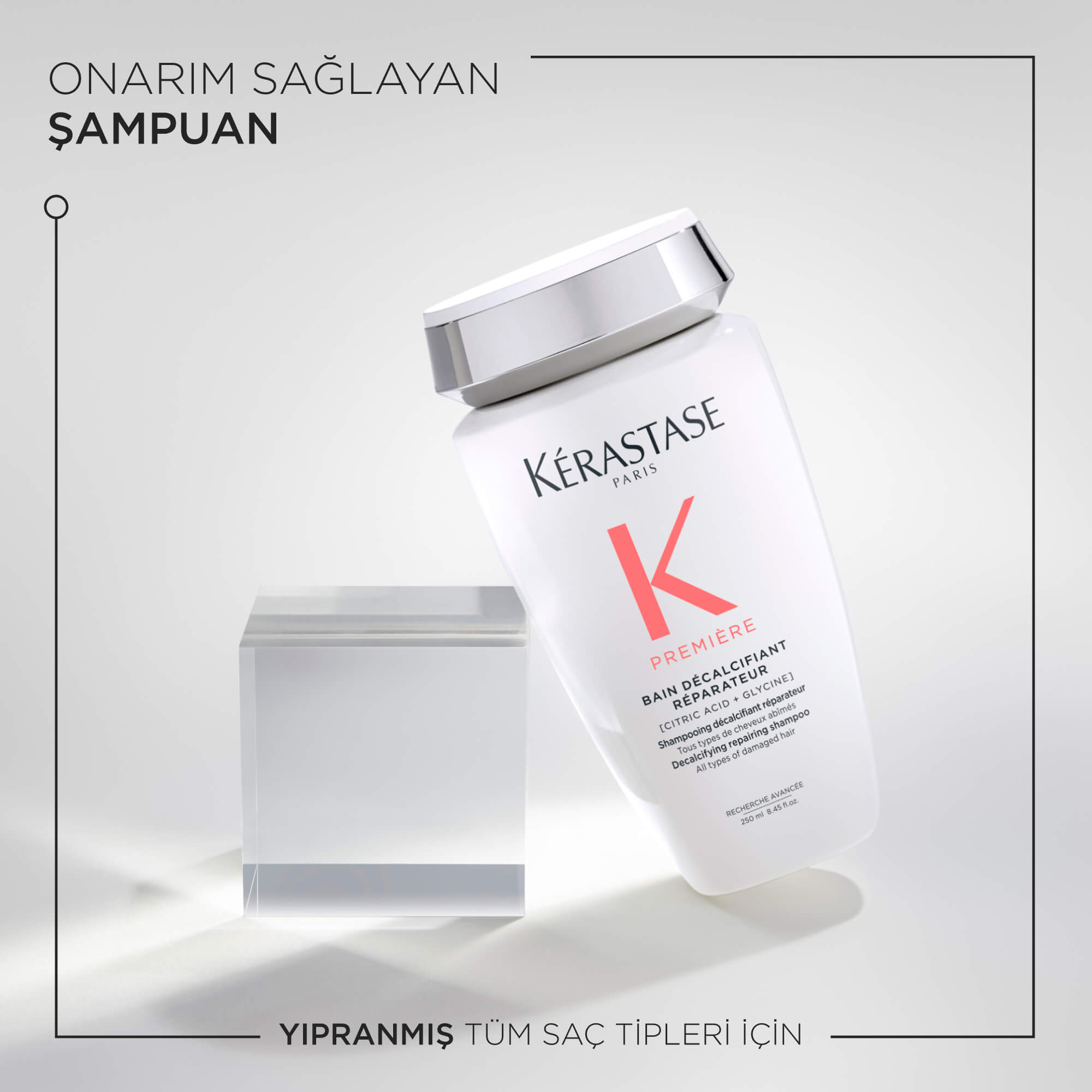 Kerastase Premiere Bain Decalcifiant Reparateur Repairing Shampoo for Damaged Hair 250 ml