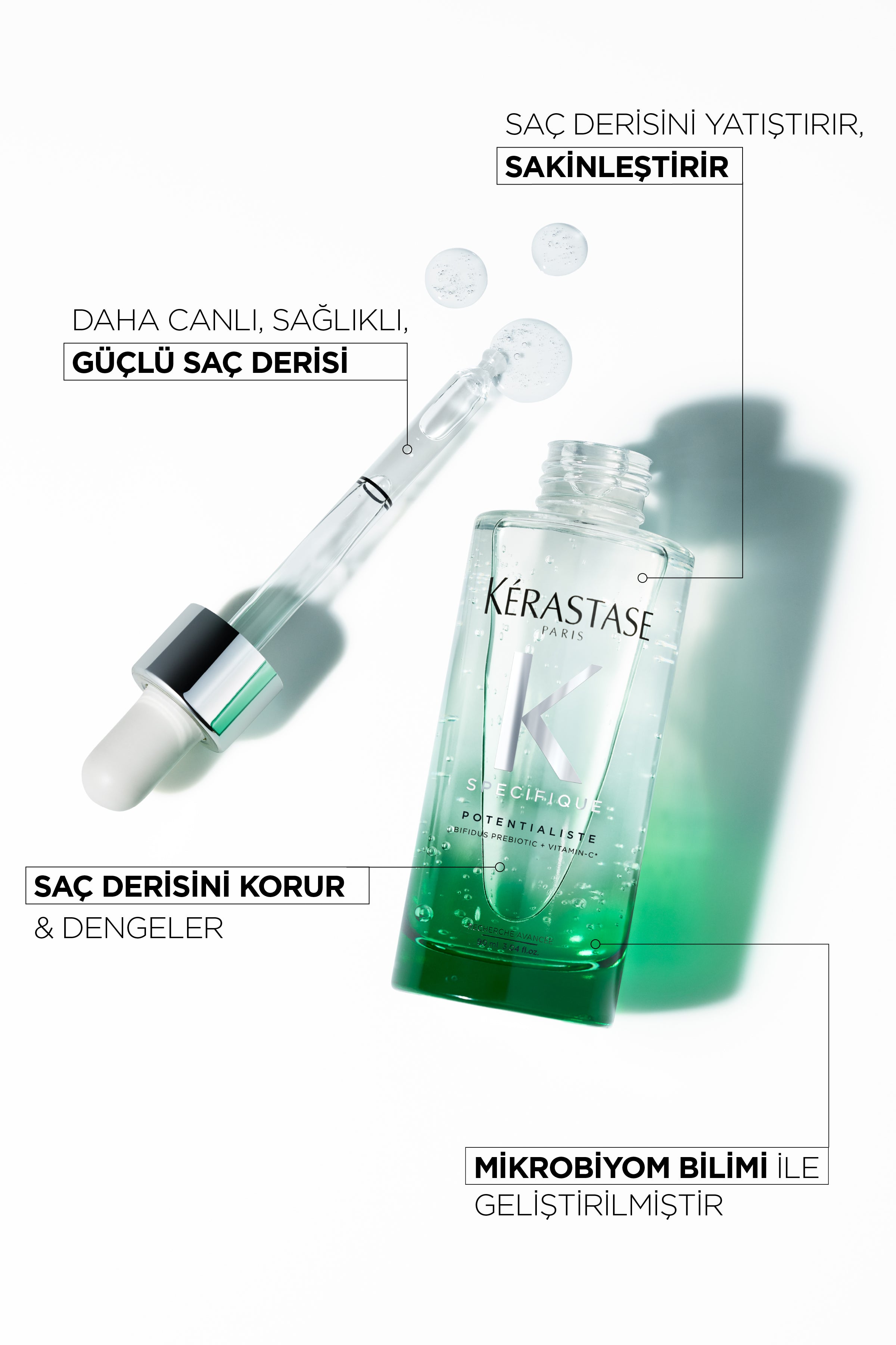 Potentialiste Scalp Protective Serum with Prebiotics and Vitamin C