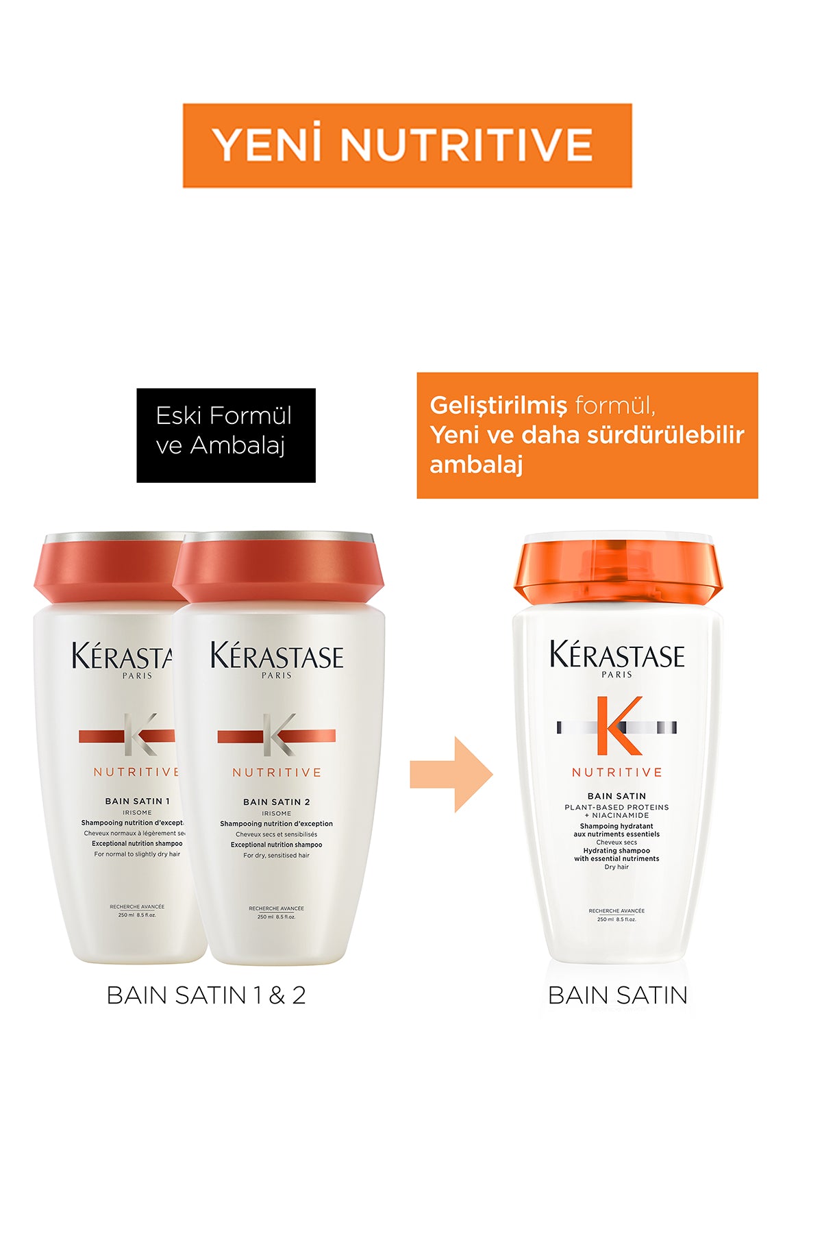 Bain Satin Nemlendirici Şampuan