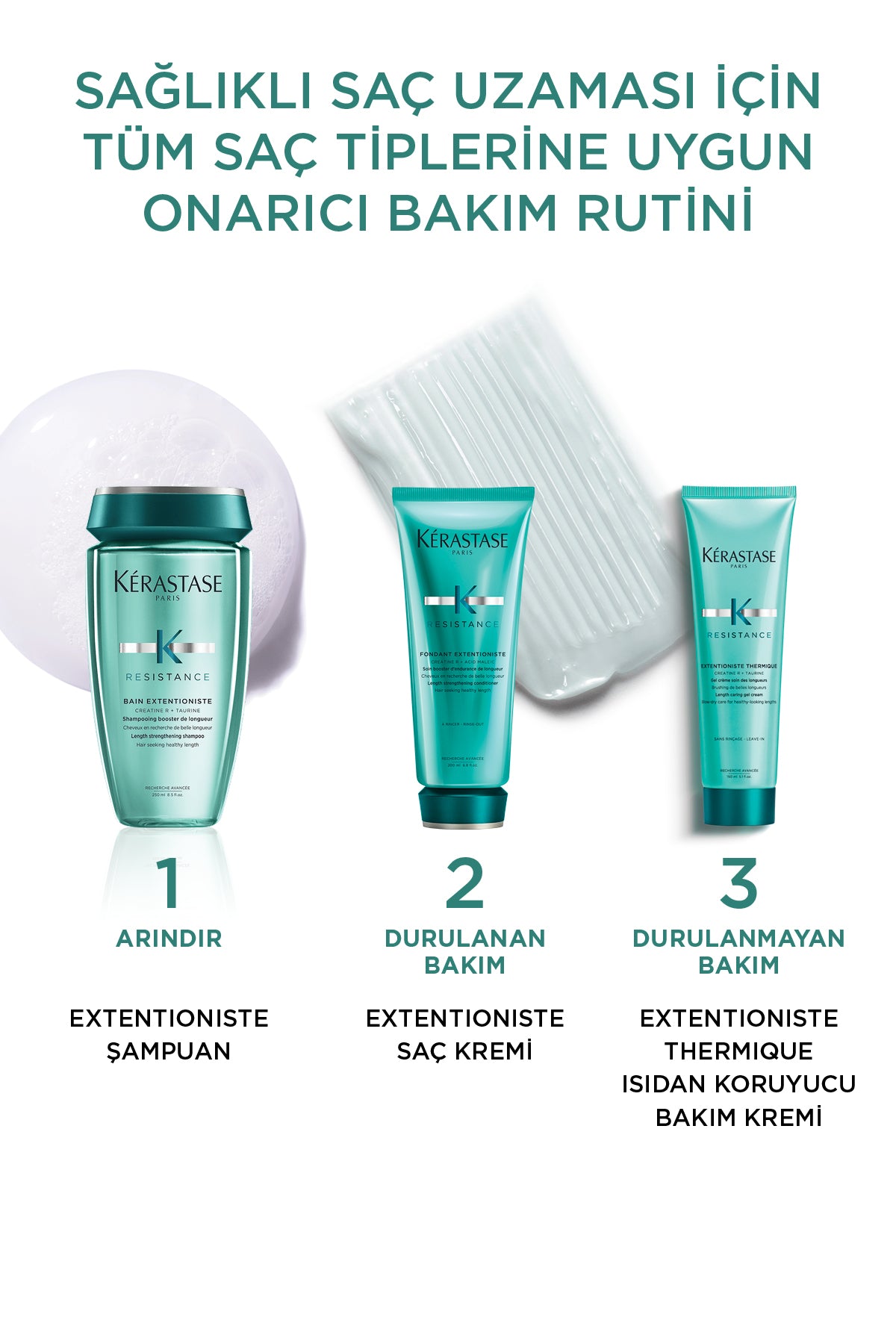 Kerastase Resistance Extentionist Thermique Uzun Saçlar İçin Isıya Karşı Koruyucu Jel Krem