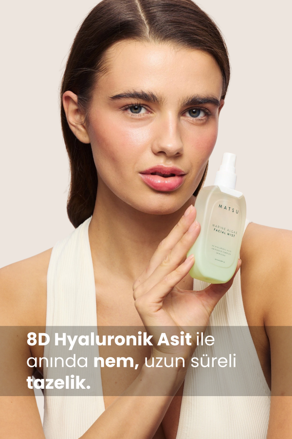 Marine Algae Nemlendirici, Gözenek Karşıtı Yüz Misti / 100 ml