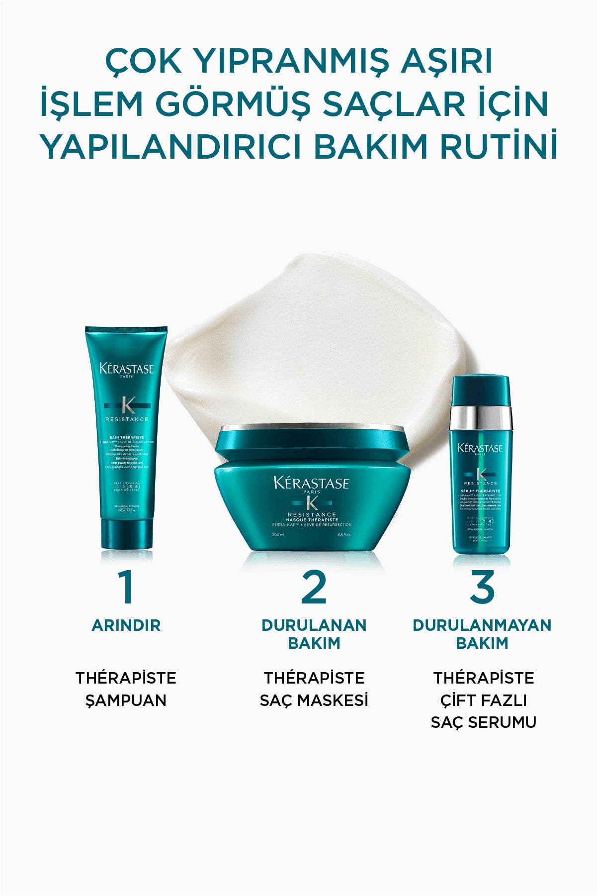 Kerastase Resistance Therapiste Serum for Severely Damaged and Over-processed Hair [3-4] 30ml
