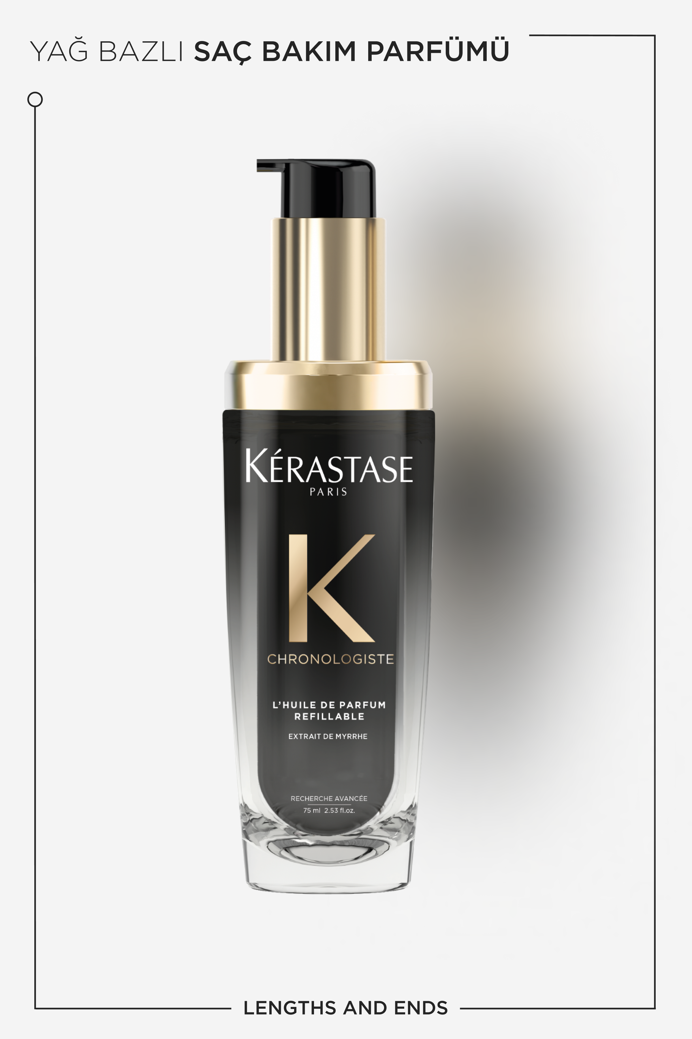 Huile De Parfum Yenileyici Parfümlü Saç Bakım Yağı