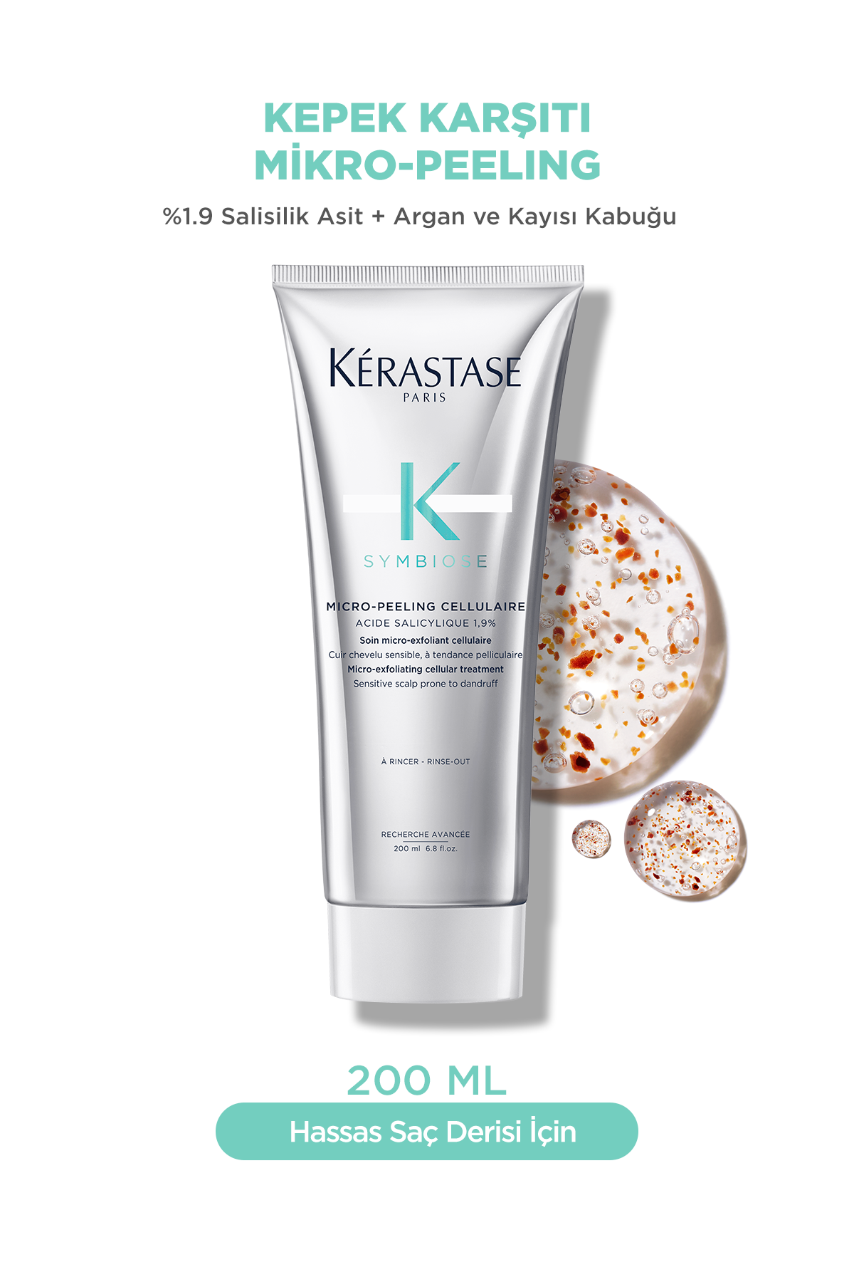Kerastase Symbiose Kepek Karşıtı Hücresel Mikro Peeling 200 ml