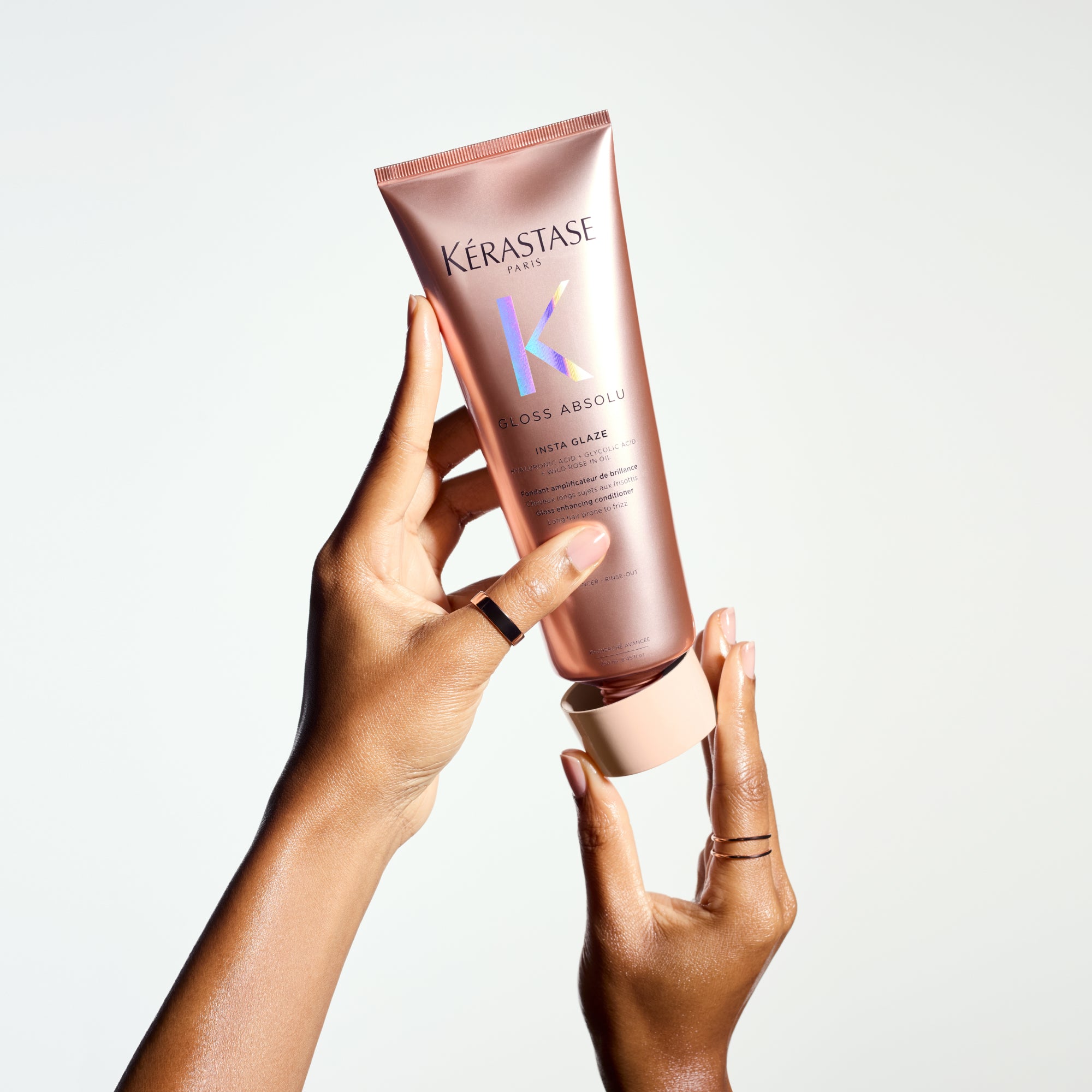 Kérastase Gloss Absolu Insta Glaze Shine-Enhancing Hair Conditioner for Frizz-Prone Hair