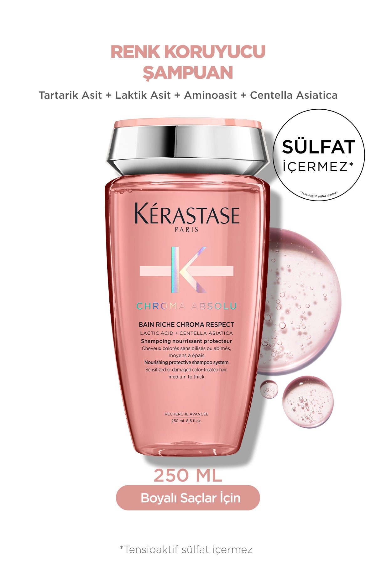Kerastase Chroma Absolu Bain Riche Respect Saç Banyosu 250 ml
