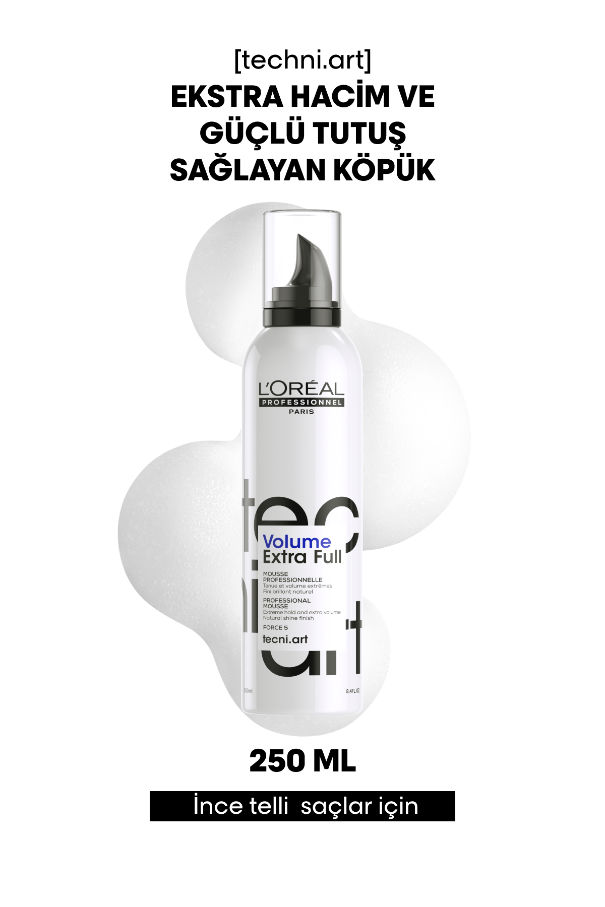 Extra Volume Hair Mousse 250 ML