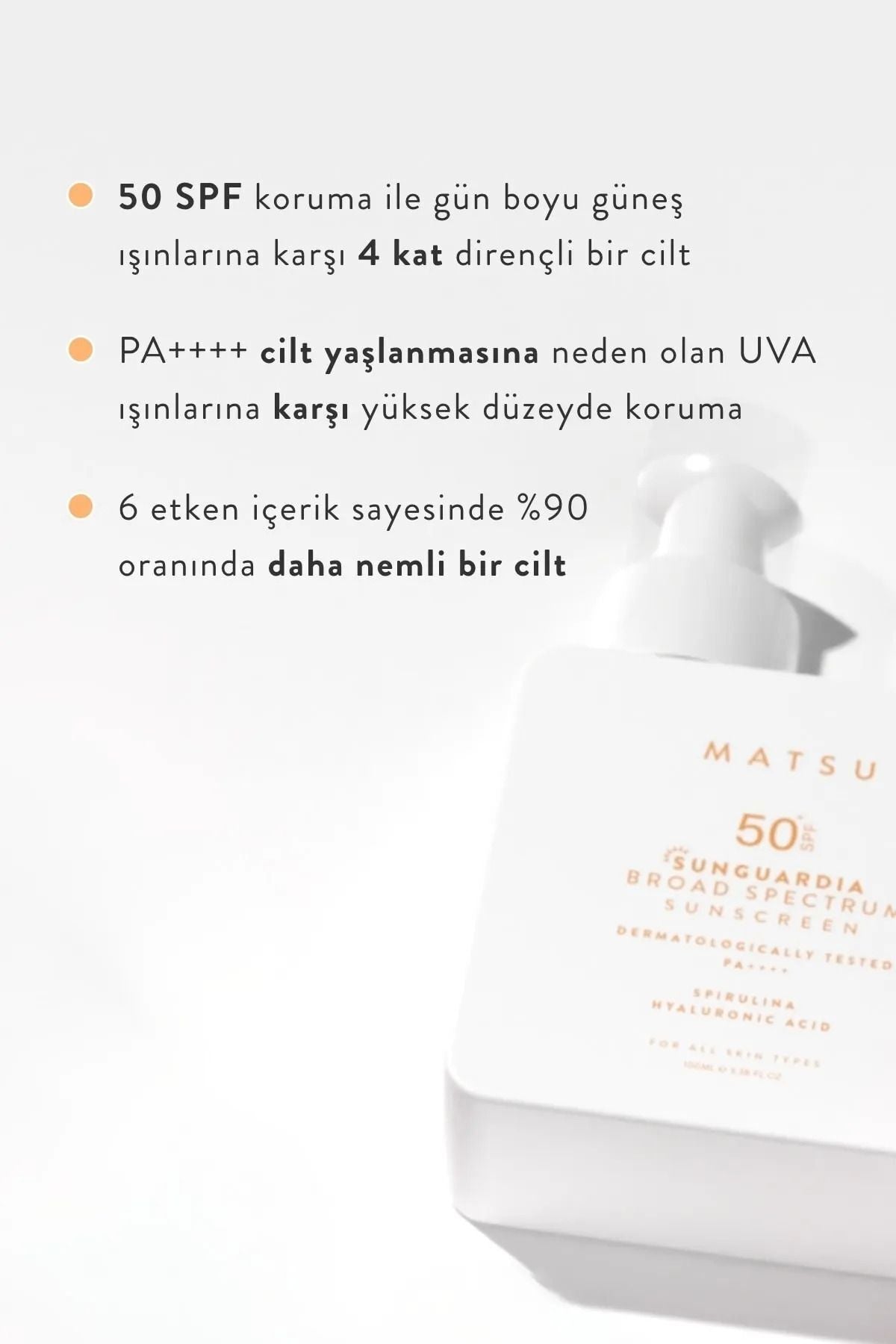 Sunguardia | SPF50+ Moisturizing Sun Cream 100 ml