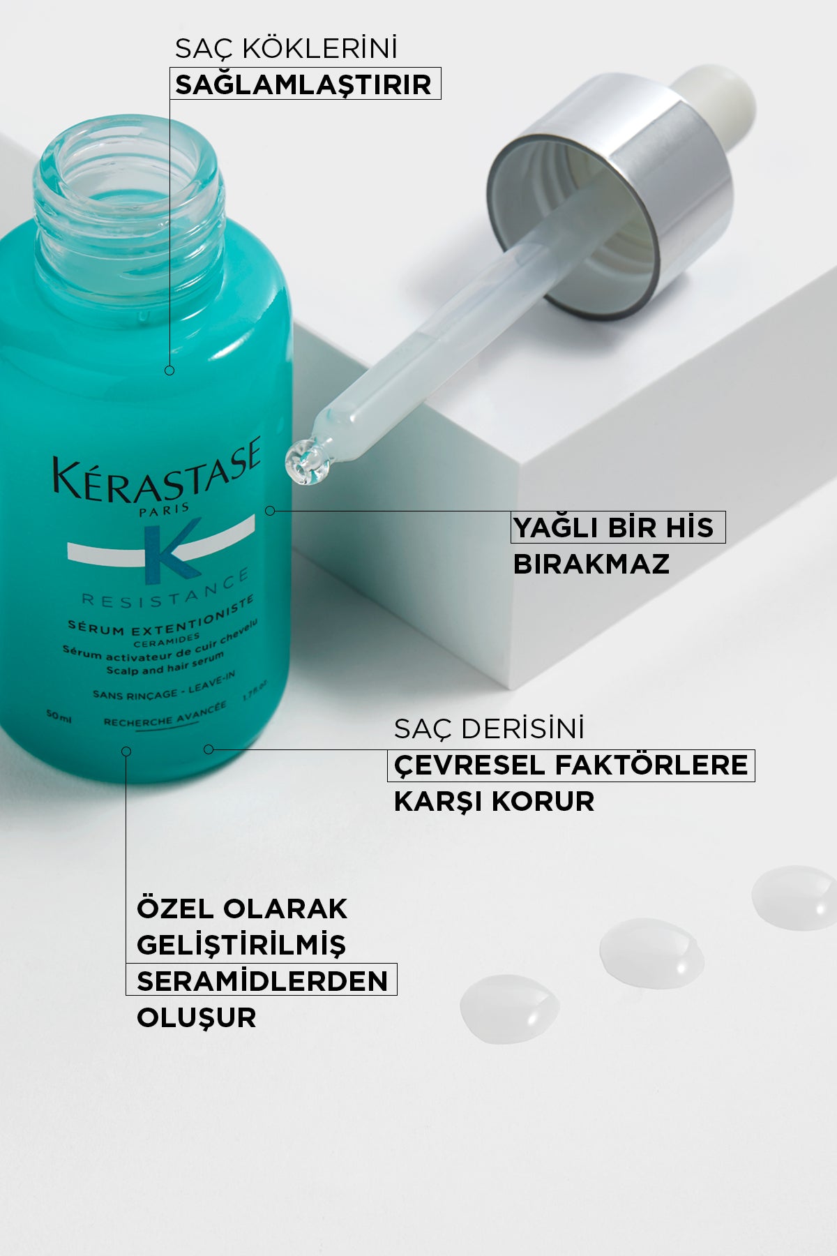 Kerastase Resistance Serum Extentioniste Scalp and Hair Serum 50 ml
