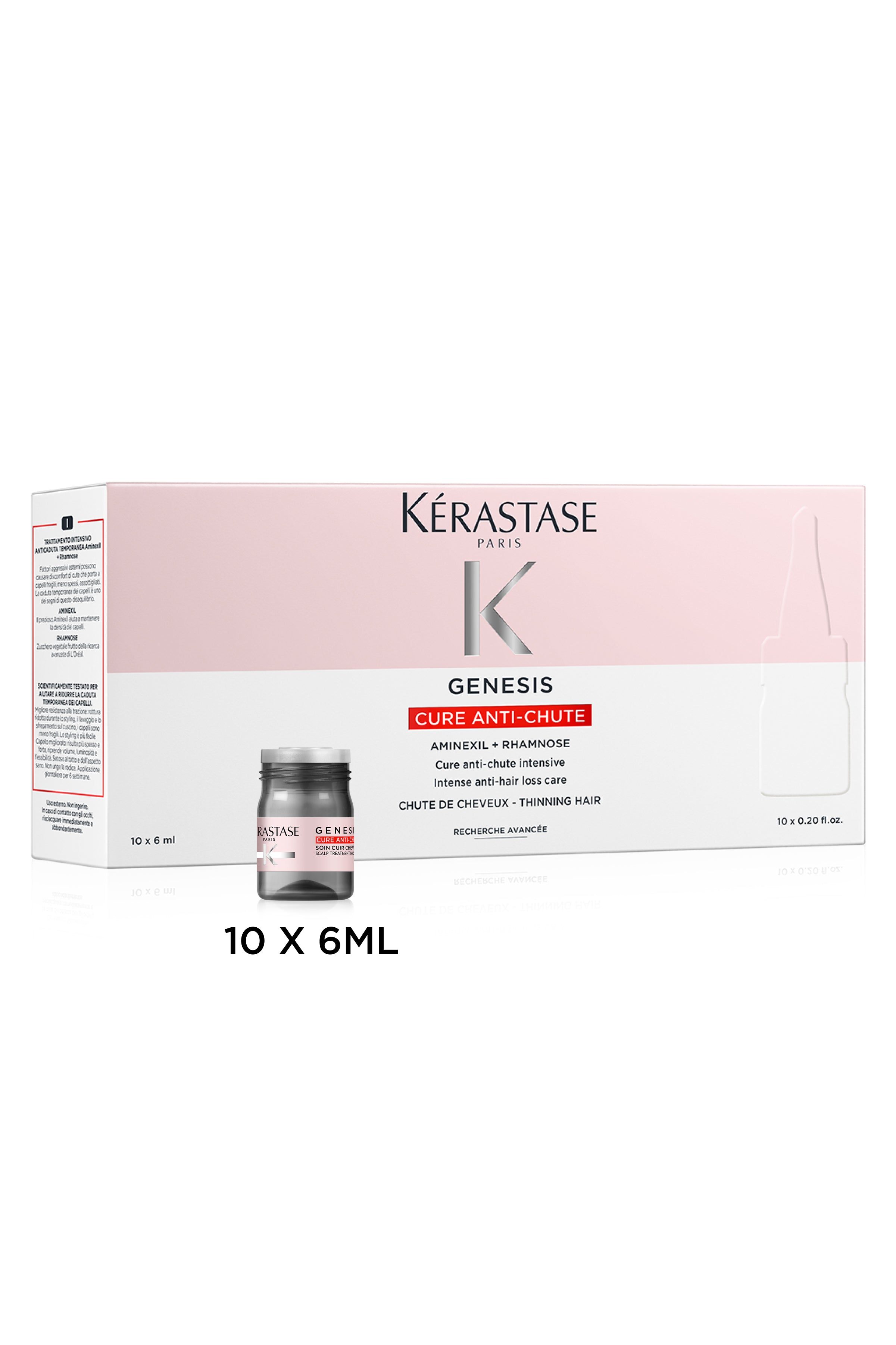Cure-Antichute Intensive Anti-Hair Loss Treatment 10*6ml
