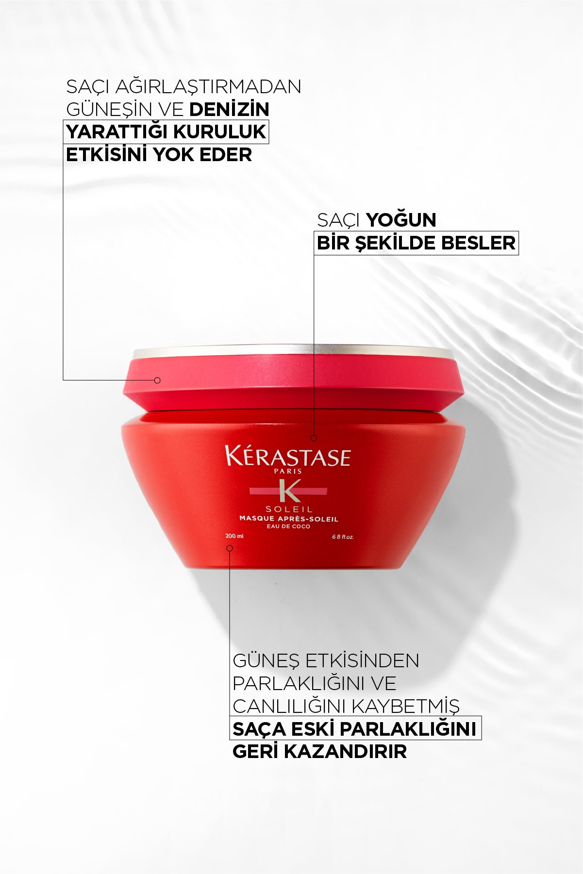 Kerastase Soleil Masque Apres-Soleil Rehydrating and Revitalizing Mask 200 ml