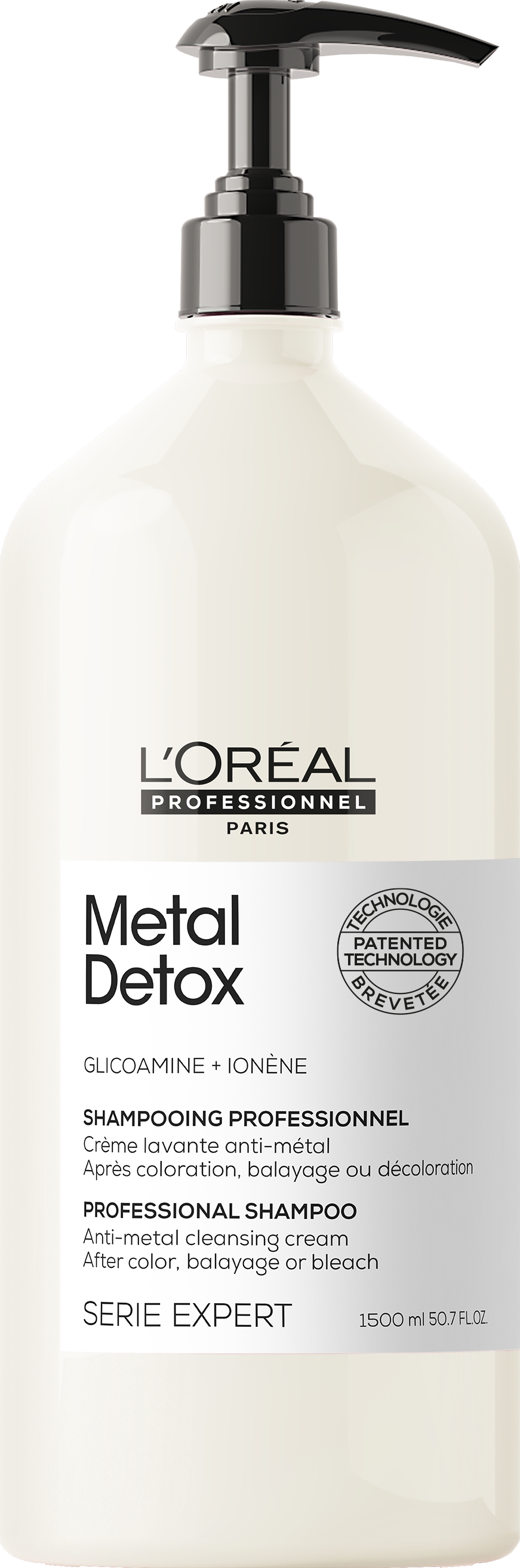 Metal Detox Renkli ve Açıcı ile İşlem Görmüş Saçlar İçin Kırılma Karşıtı Şampuan 1500 ml
