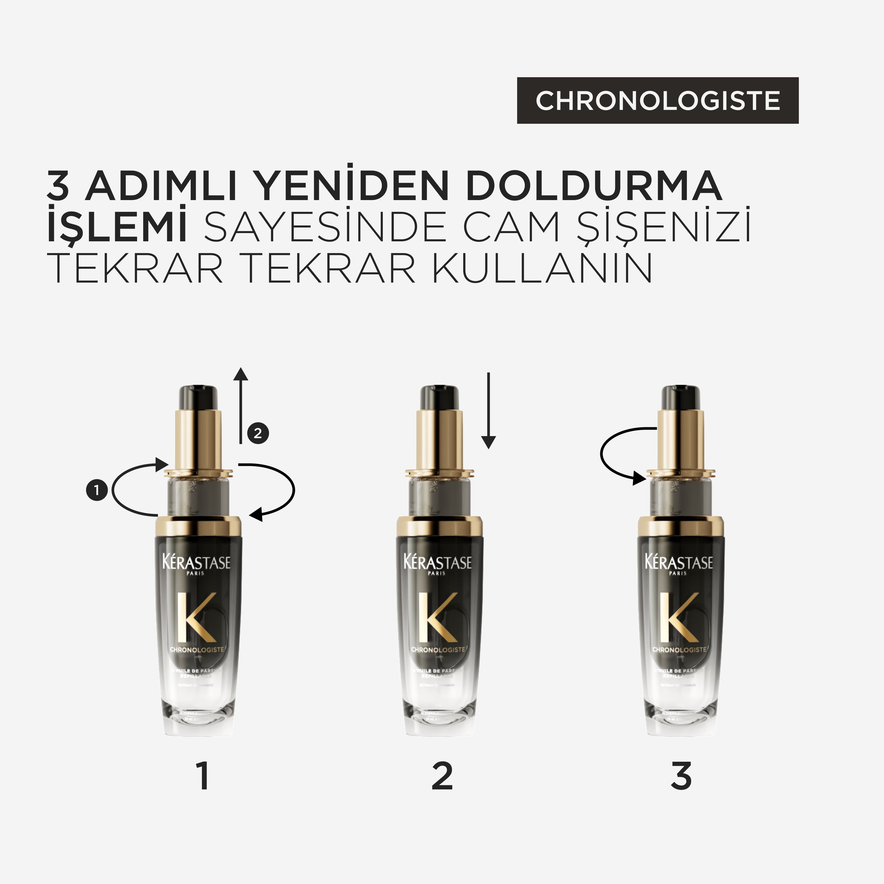 Huile De Parfum Yenileyici Parfümlü Saç Bakım Yağı